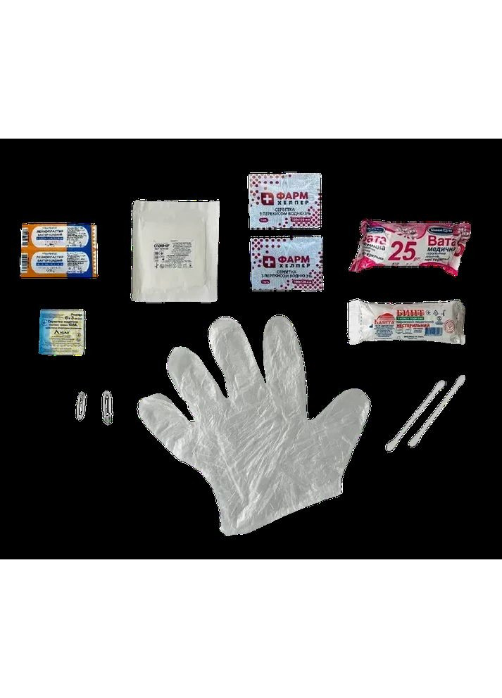 Аптечка медична автомобільна-1 (02-001-М) згідно ТУ м'який футляр до 03.29 Poputchik (361078666)