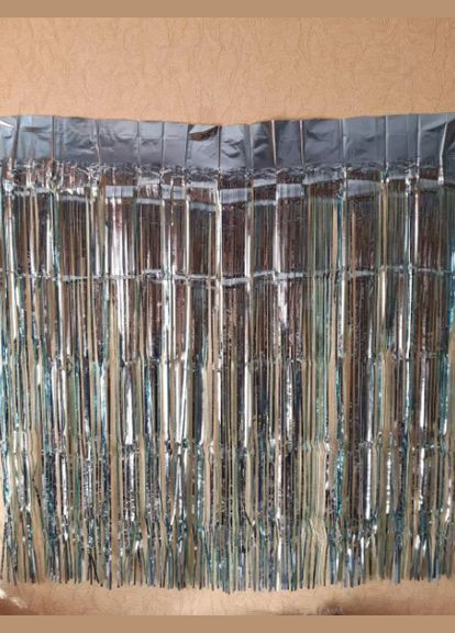 Дождик для фотозоны 1 м на 1 м голубой Jannet Дощик (316296156)