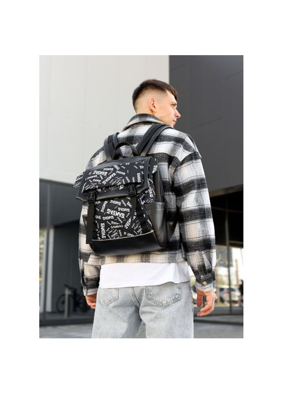 Мужской рюкзак принт Aura Sambag (329692801)