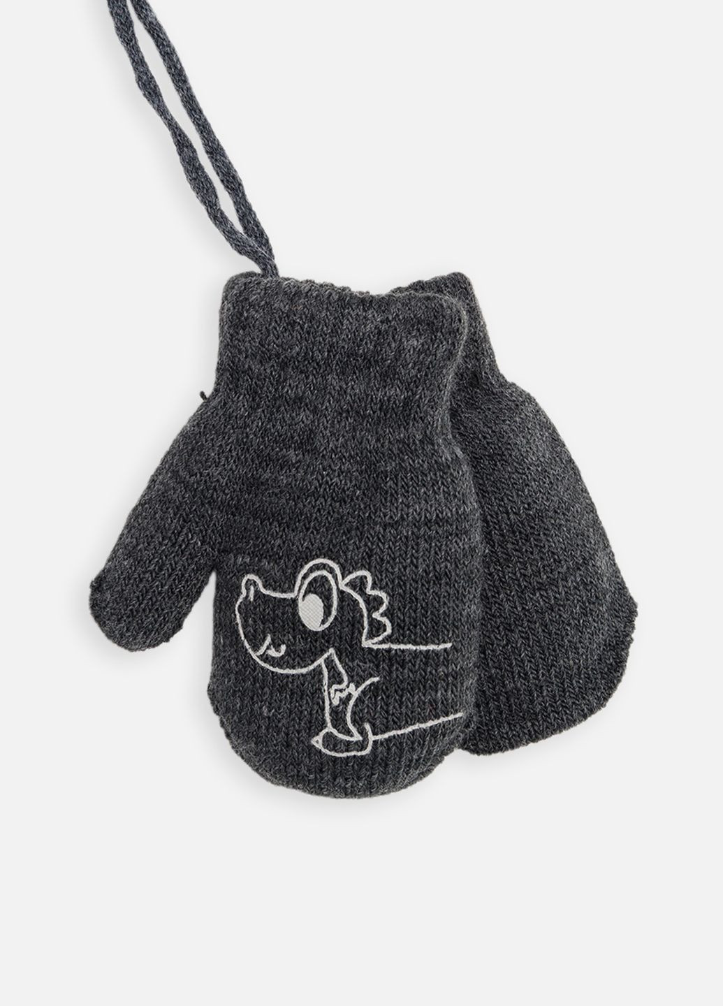 Перчатки для мальчика цвет темно-серый ЦБ-00259952 Pak (306712587)