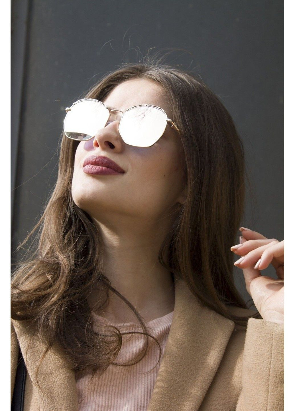 Сонцезахисні жіночі окуляри 9372-3 BR-S (293056302)