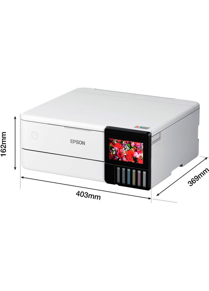 БФП струменевий EcoTank L8160 Wi-Fi White (C11CJ20404) Epson (322914126)