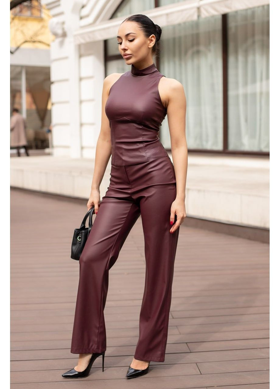 Топ, колір Бордовий Tales (367831630)