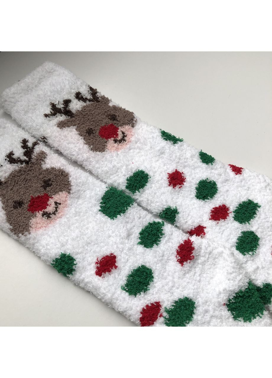 Новогодние гольфы длинные носки рождественские No Brand (362135739)