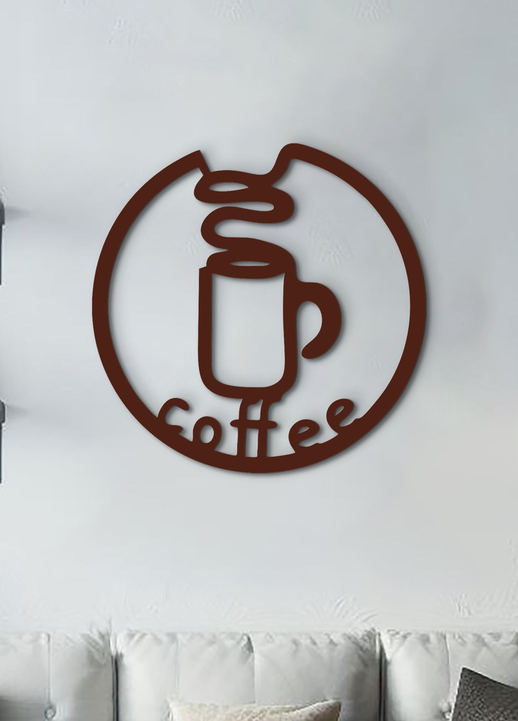 Современная картина на кухню, декор для комнаты "Дрип кофе", оригинальный подарок 20х20 см Woodyard (291842640)