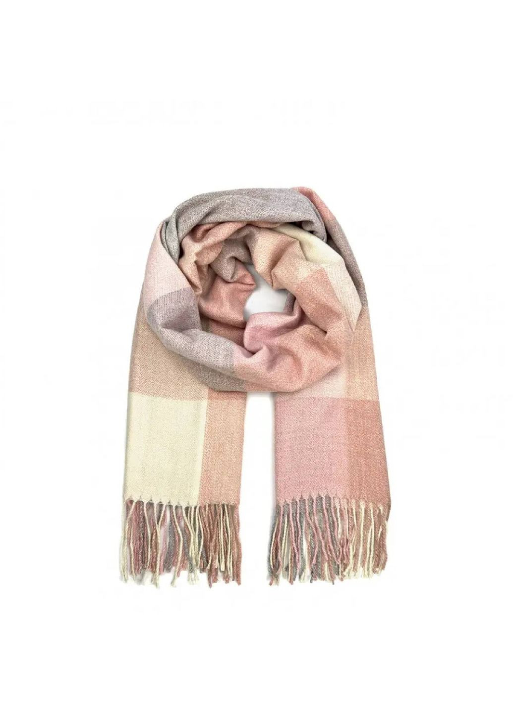 Палантин женский клетка кашемир ADAIR LuckyLOOK 019-386 (322789967)