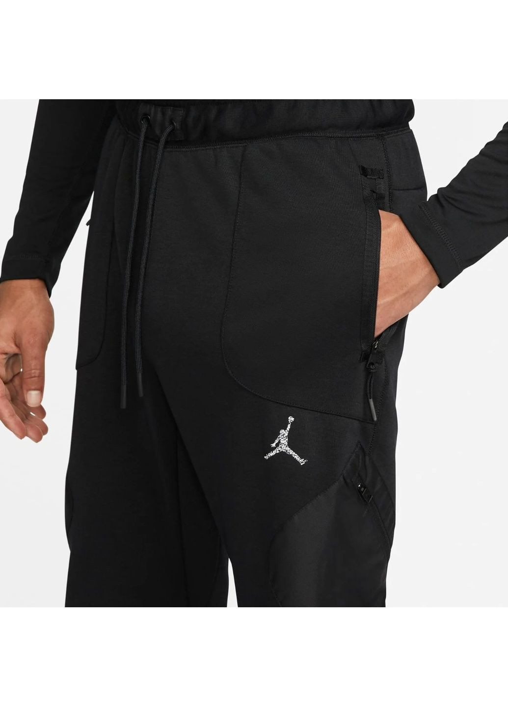 Черные демисезонные брюки Air Jordan