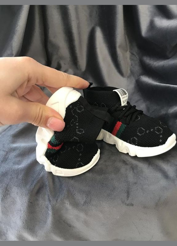 Чорні всесезонні дитячі кеди кросівки BabyStyle