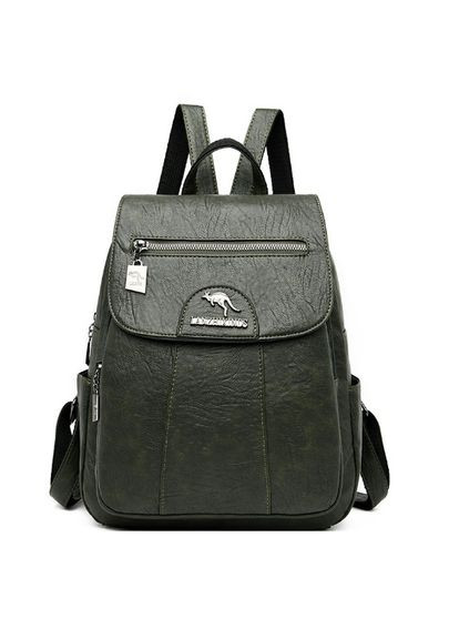 Женский рюкзак рюкзачок портфель Зеленый (938ДКз) No Brand (335841049)