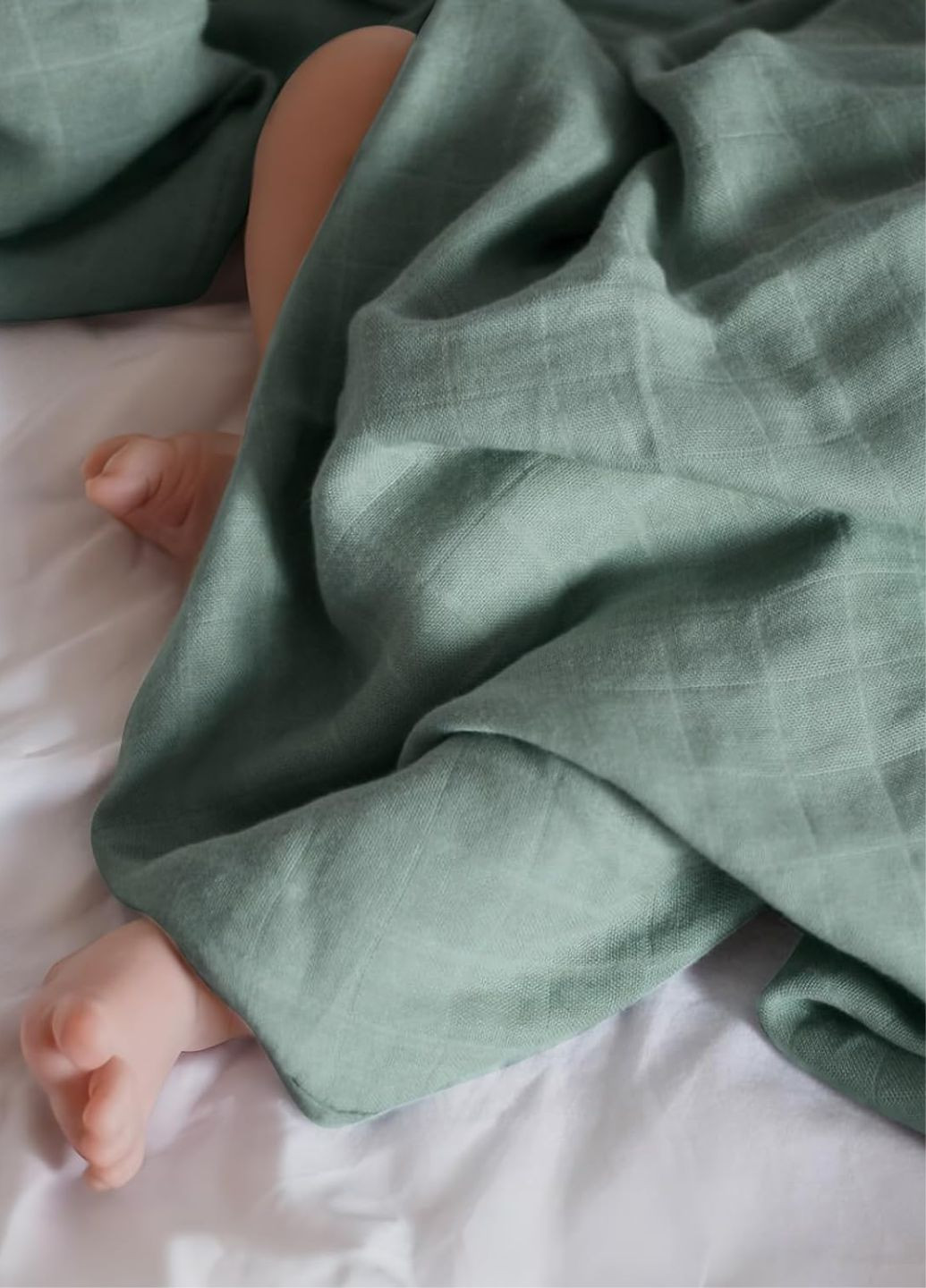 Набор органических пеленок 3 шт – мягкие, дышащие, размер ХL-110 x 115 см Лесные звери Lovely Svi Комплект муслінових пелюшок (336493753)