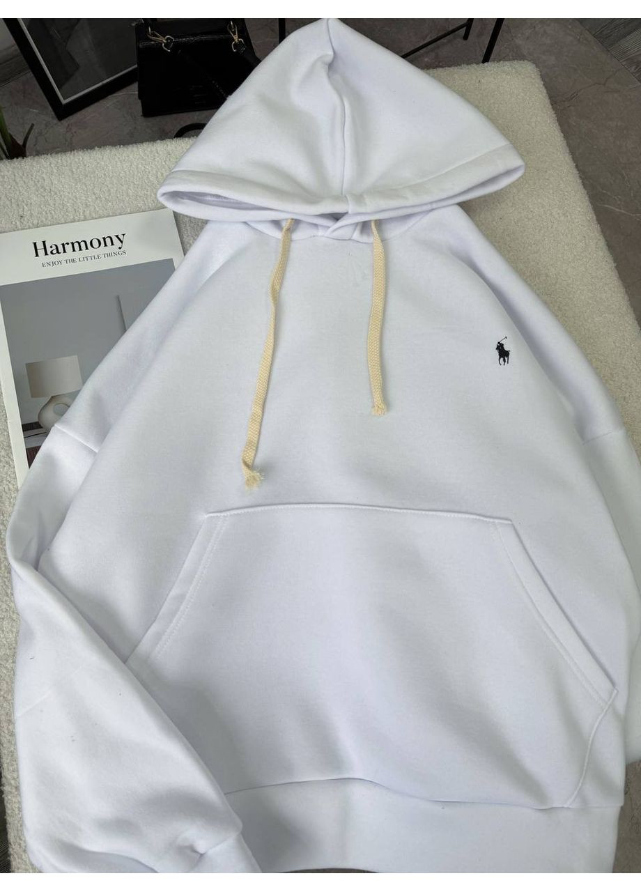 Тепле базове худі з манжетами з основної тканини — ЗАМІРИ В ОПИСІ DK/DL Мода без кордонів (371628560)