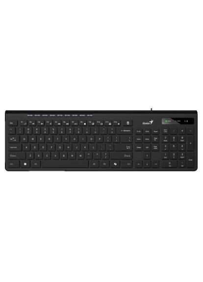 Клавиатура (31310048406) Genius SlimStar 230II USB UA Black (357491909)