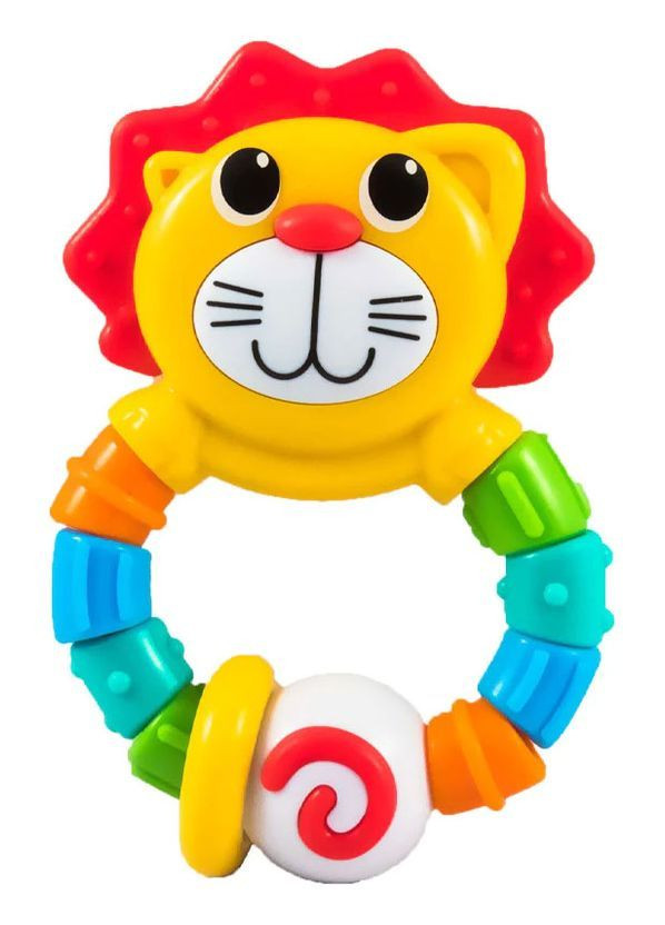 Прорізувач для зубів Левеня з червоною гривою () Infantino 216273 (370498710)