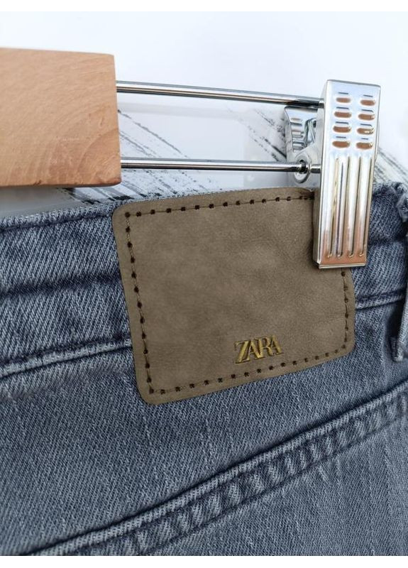 Джинсова спідниця z1975 міді з розрізом Zara (360895139)