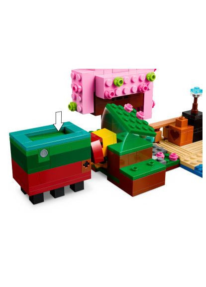Конструктор (21260-) Lego Minecraft Квітучий вишневий сад (368564082)