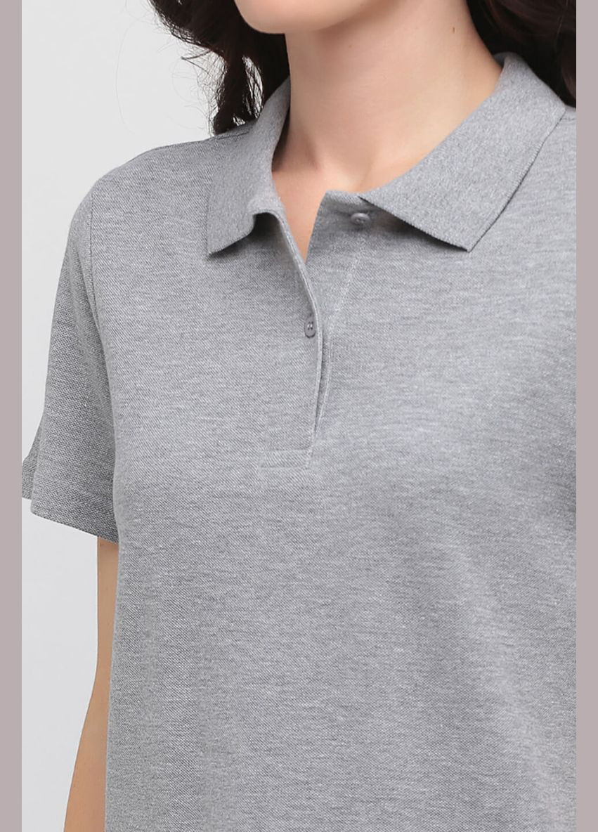 Футболка поло жіноча сірий меланж Stedman POLO (300567526)