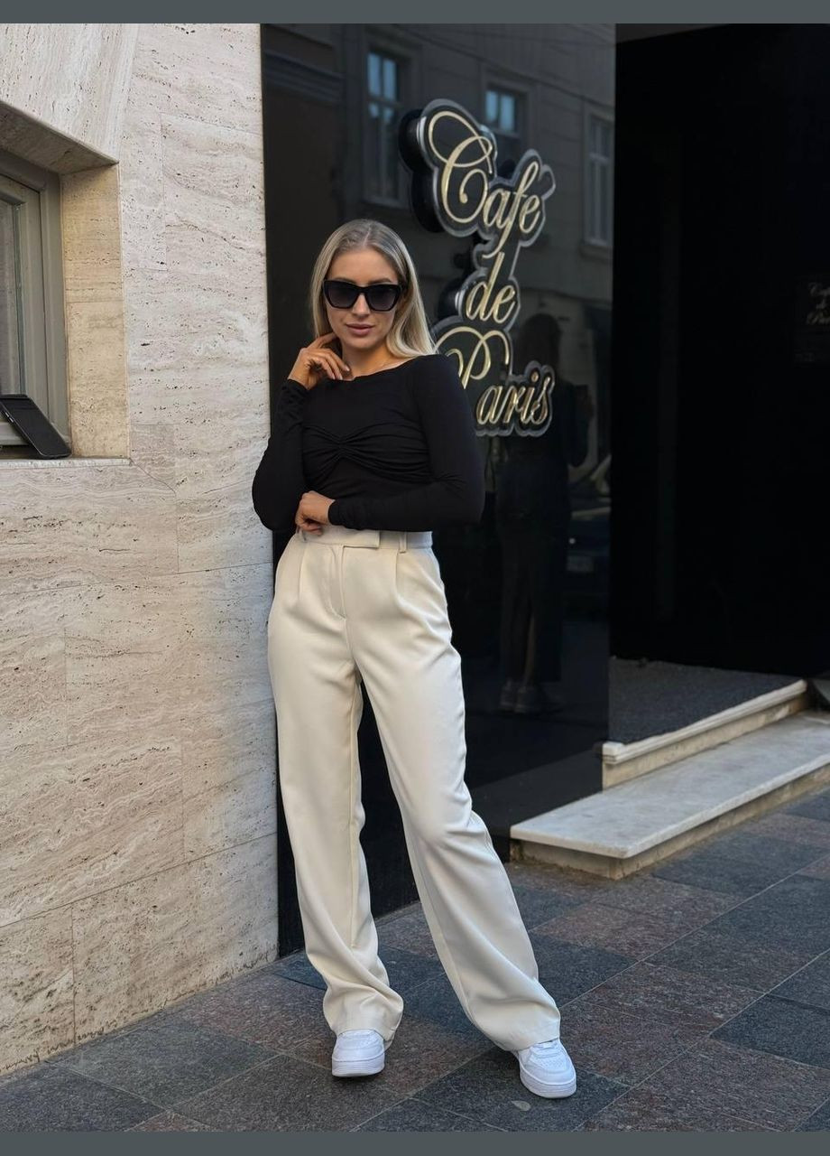 Брюки женские - классические, костюмная ткань, средняя талия JUGO Hype brand № 084 (303263741)