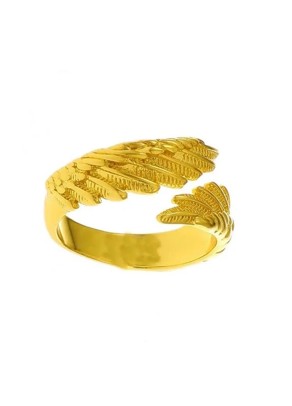 Кольцо Крылья Ангела золотистое размер регулируемый Fashion Jewelry (397534266)