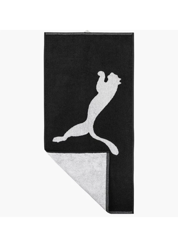 Полотенце Team Towel Black 054552-01 Puma черный