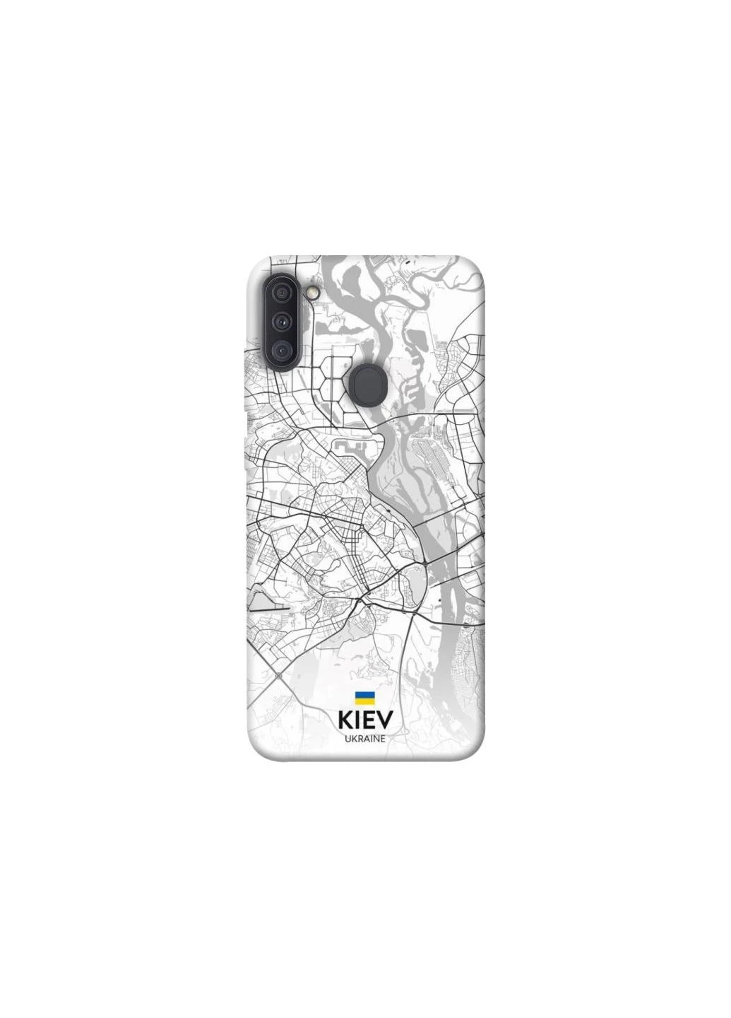 Чохол на Samsung Galaxy A11 Kiev white map Frontalka (356086918)
