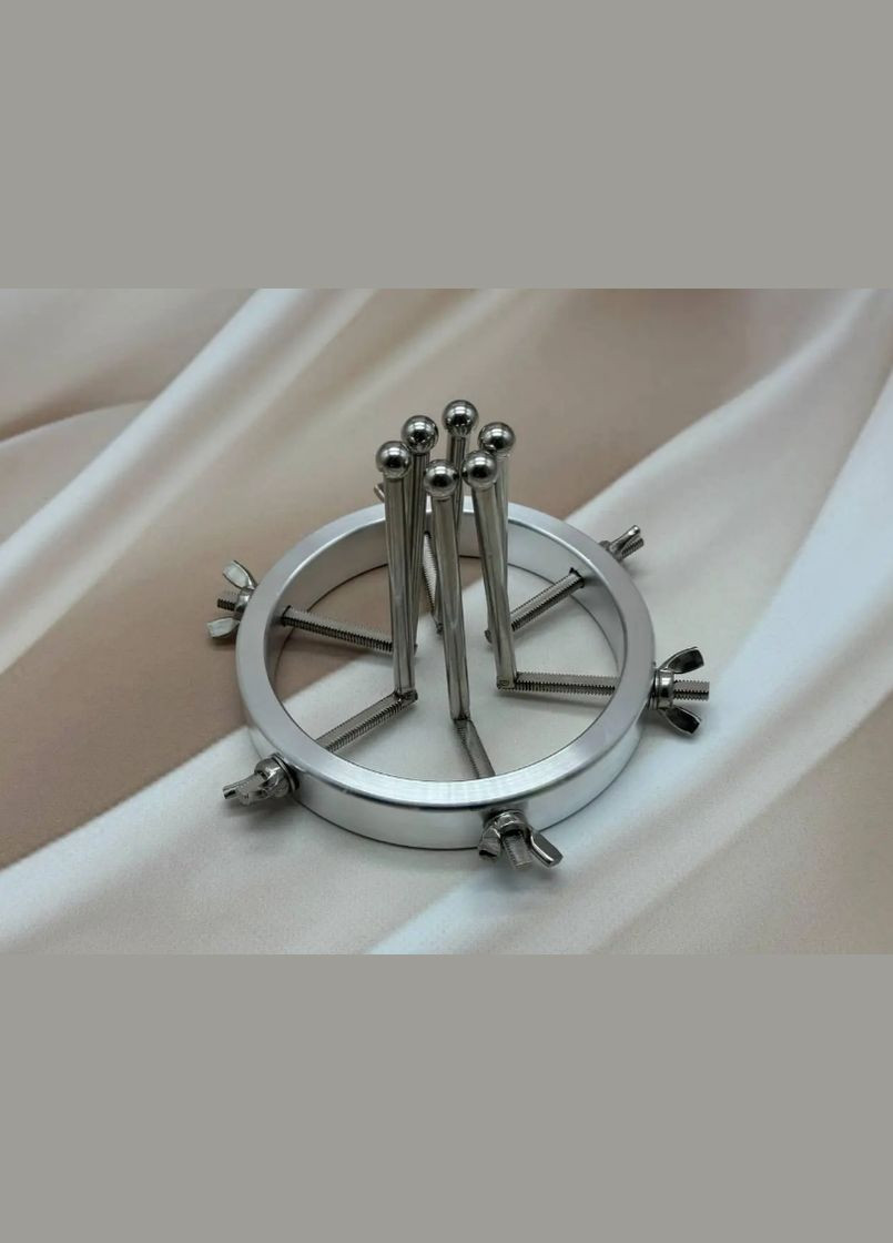 Анальний розширювач для ануса металевий Анально-вагінальний розширювач БДСМ іграшка + Лубрикант Duai 60 No Brand (338620496)