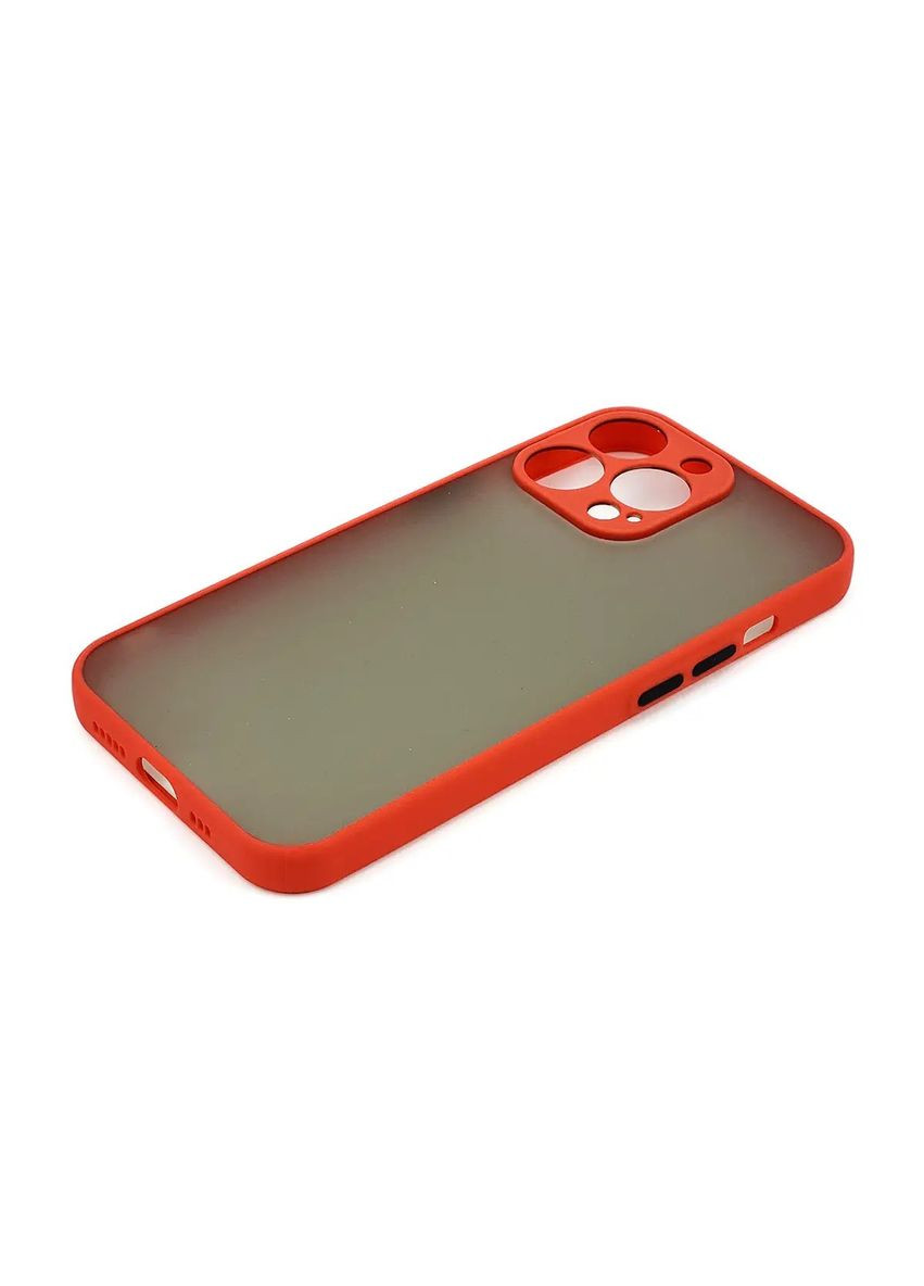 Силіконовий чохол з закритою камерою Avenger для iPhone 13 Pro Red Totu (304253562)