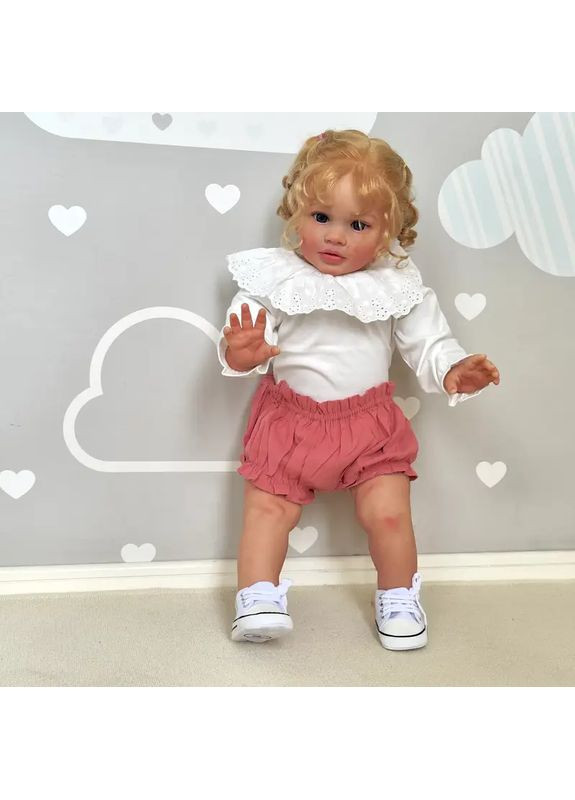 Колекційна Лялька Реборн Велика Дівчинка Висота 65 см Reborn (366669540)