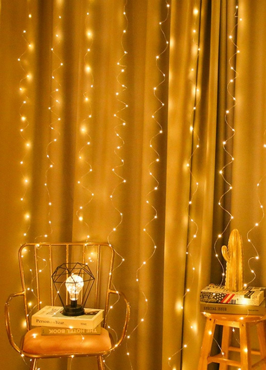 Гирлянда 'Капля росы' 3*2 метра 200 LED с пультом ДУ Adele (320576949)