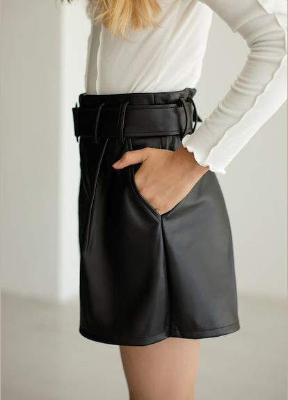 Шорты "Style" из экокожи для девочки OlaN (316303980)