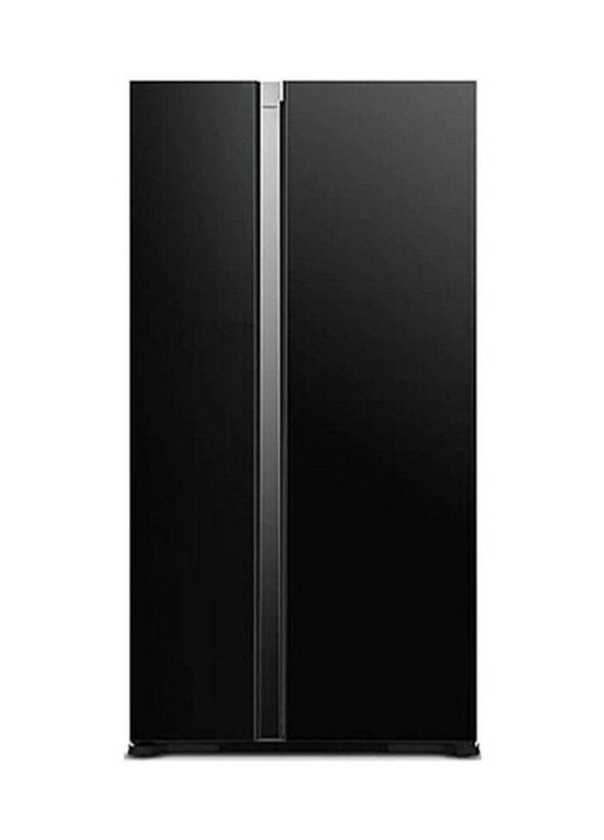 Холодильники R-S700PUC0GBK Side-By-Side Черный side-by-side Hitachi