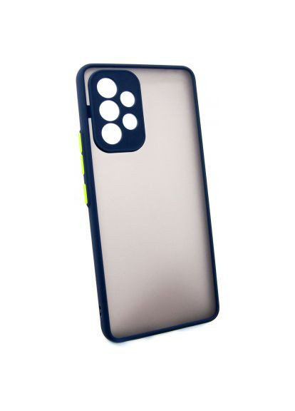 Чехол для мобильного телефона Matte Samsung Galaxy A53 (blue) (DG-TPU-MATT-101) DENGOS Matte Samsung Galaxy A53 (blue) (366157828)