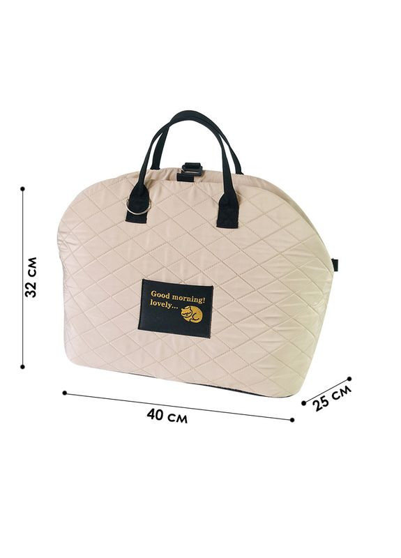 Сумка-переноска для тварин Lesko S82 Beige для собак і кішок автомобільна портативна 5 шт. XMAOERS (356500205)