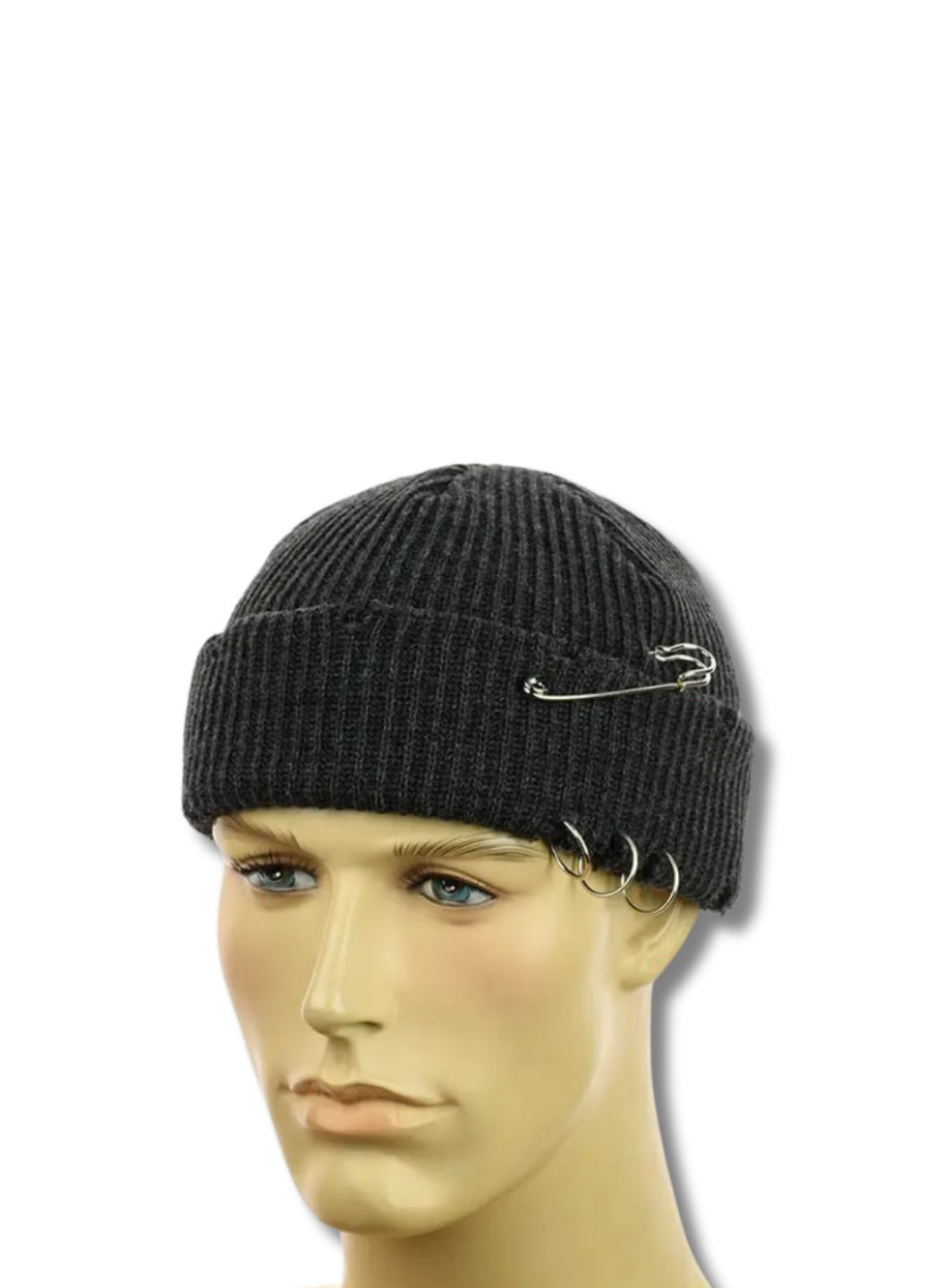 Шапка міні-біні з металевим декором No Brand Шапка міні-біні із декором (337336231)