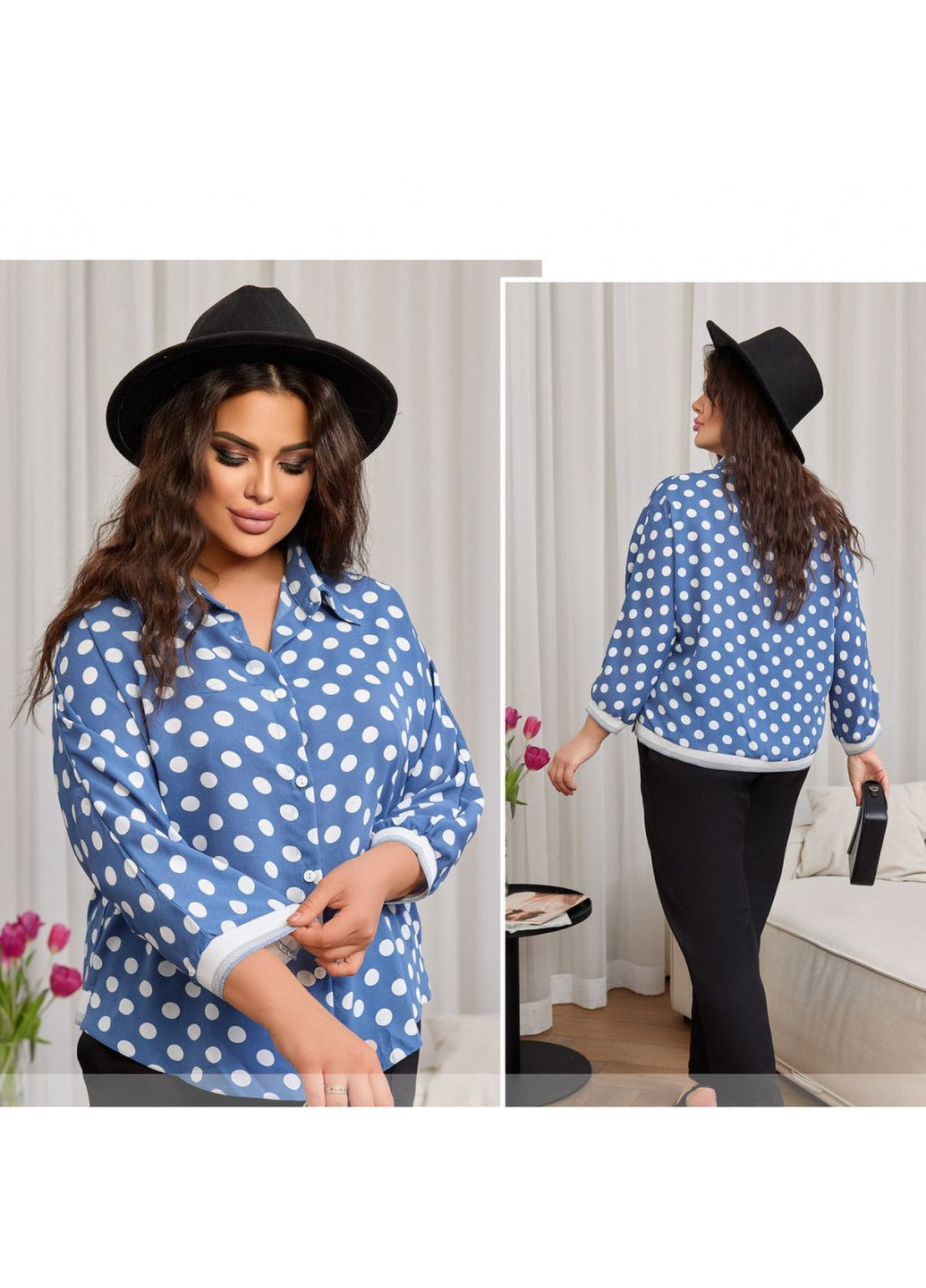 Синіти блуза Liton