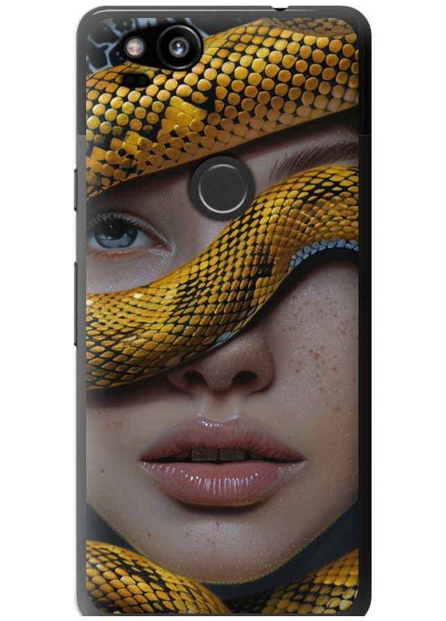 2D пластиковый чехол 'Объятия змеи' для Endorphone Google Pixel 2 (289528782)