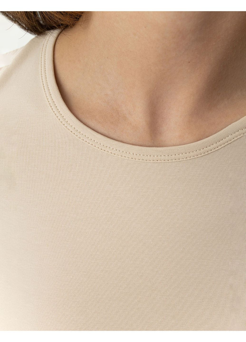 Жіноча приталена футболка (0018500KAPXS) Casual Trend №185 - (358935210)