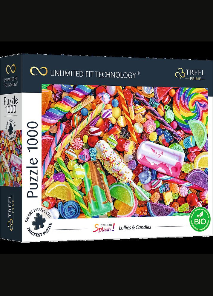 Пазли Безмежна колекція: "Льодяники та цукерки" (1000 елм.) 10701 ( ) Trefl (328946732)