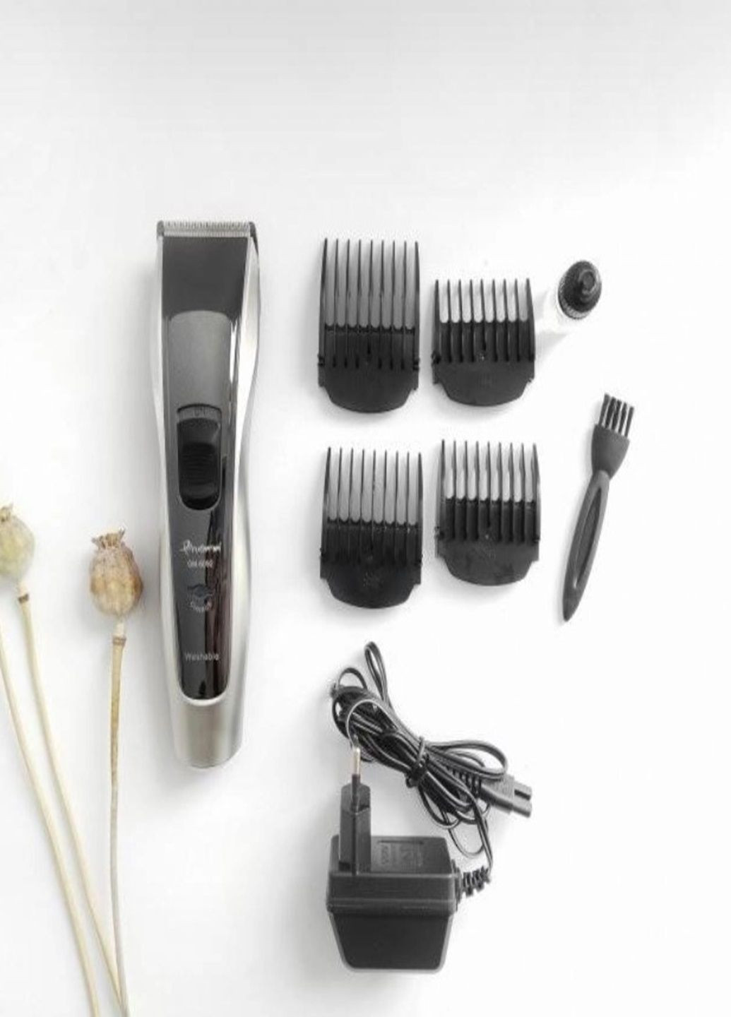 Машинка для стрижки волос триммер аккумуляторный PRO GM-6092 Gemei (289370136)