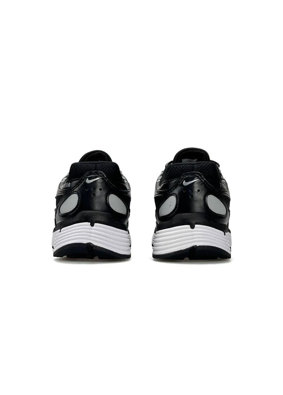 Черные демисезонные кроссовки мужские nike No Brand P-6000 Black White