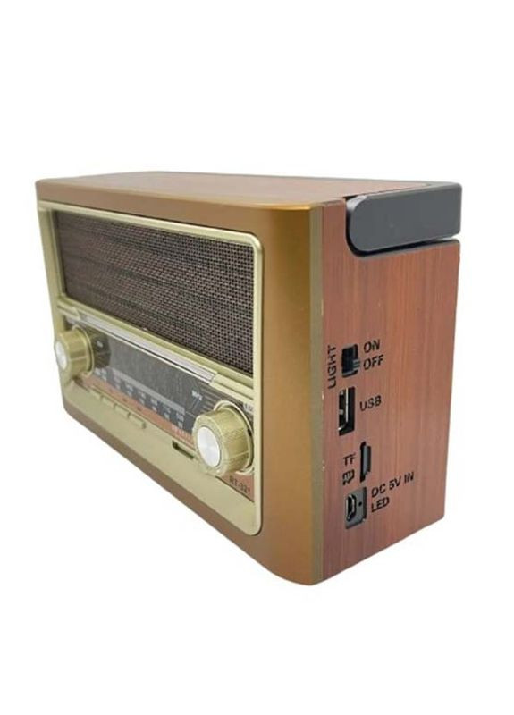 Радіоприймач портативний RT-321 з ліхтарем Bluetooth FM USB SD (1756375708) Everton (326033112)