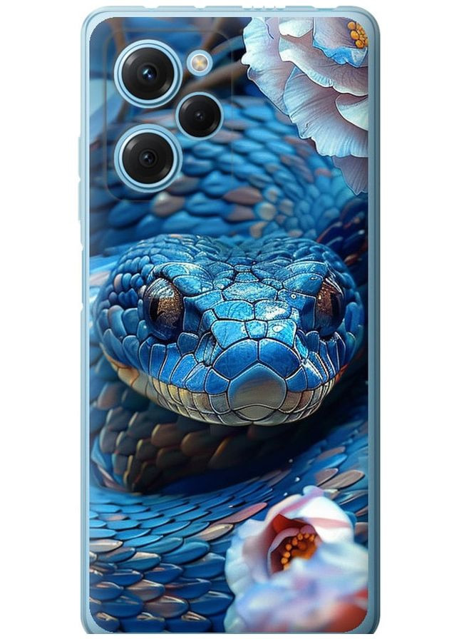 Силиконовый чехол 'Blue Snake' для Endorphone Xiaomi Poco X5 Pro 5G (287275476)