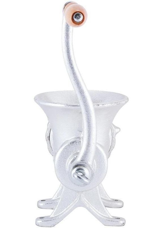 М’ясорубка ручна 2в1 з насадками для наповнення ковбас, 31х15х20.5см, чавун Kamille (330019458)