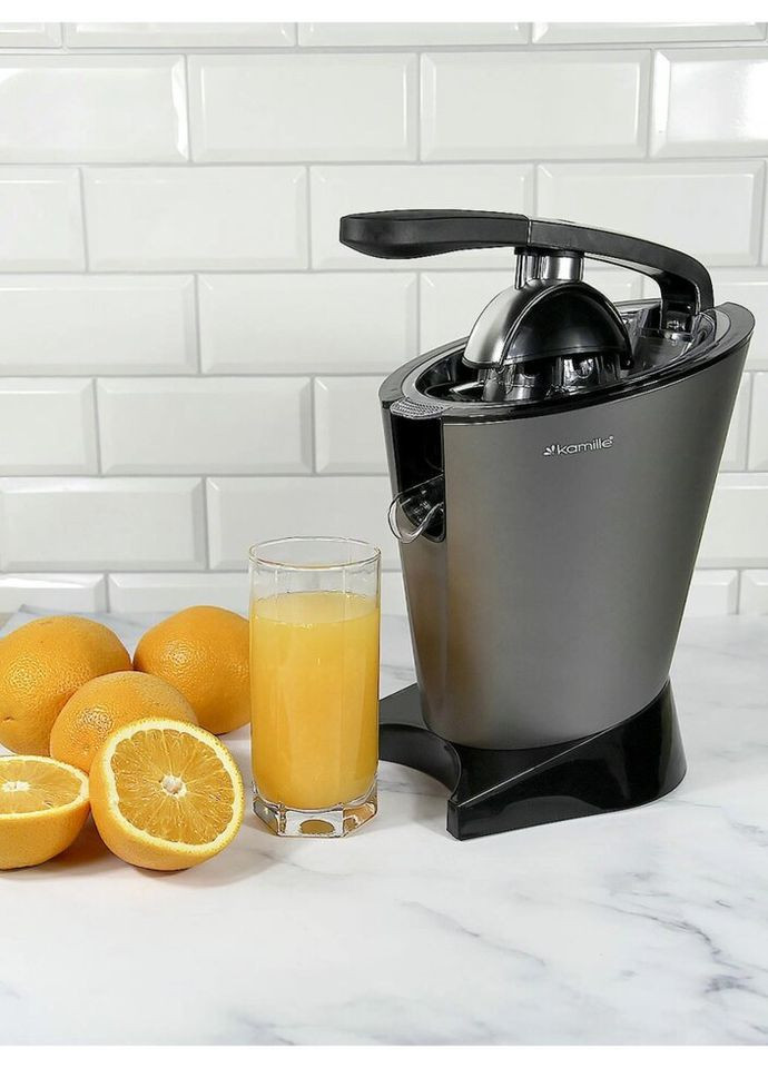 Соковыжималка для цитрусовых KM-6739 300 Вт серая Kamille (328390487)