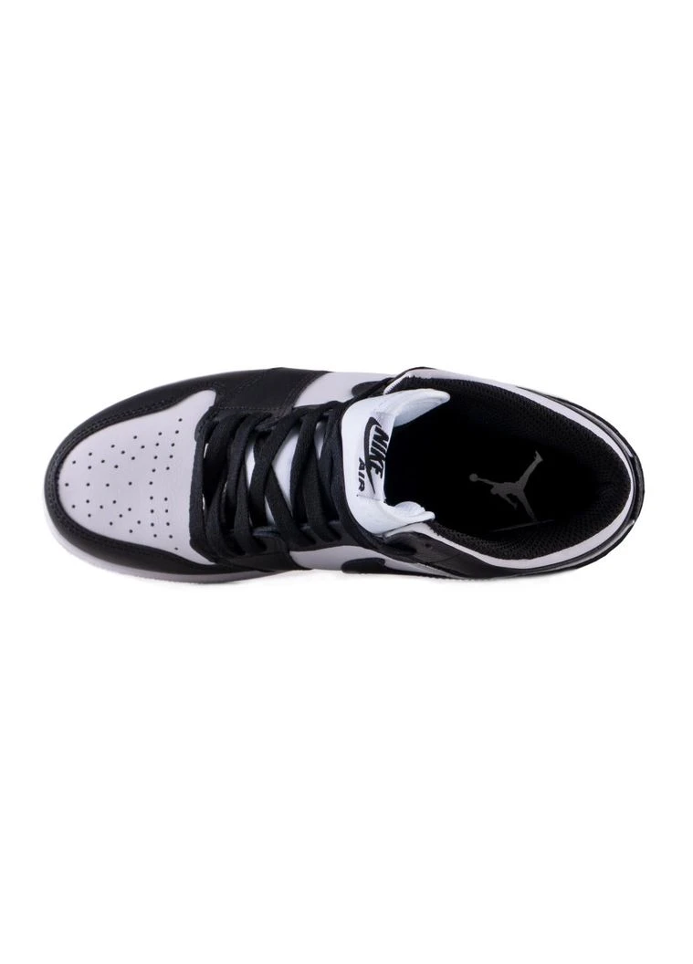 Комбіновані всесезон кросівки nike air jordan 1 retro black white v2 Nike Jordan Nike Air Jordan Retro 1 Mid High