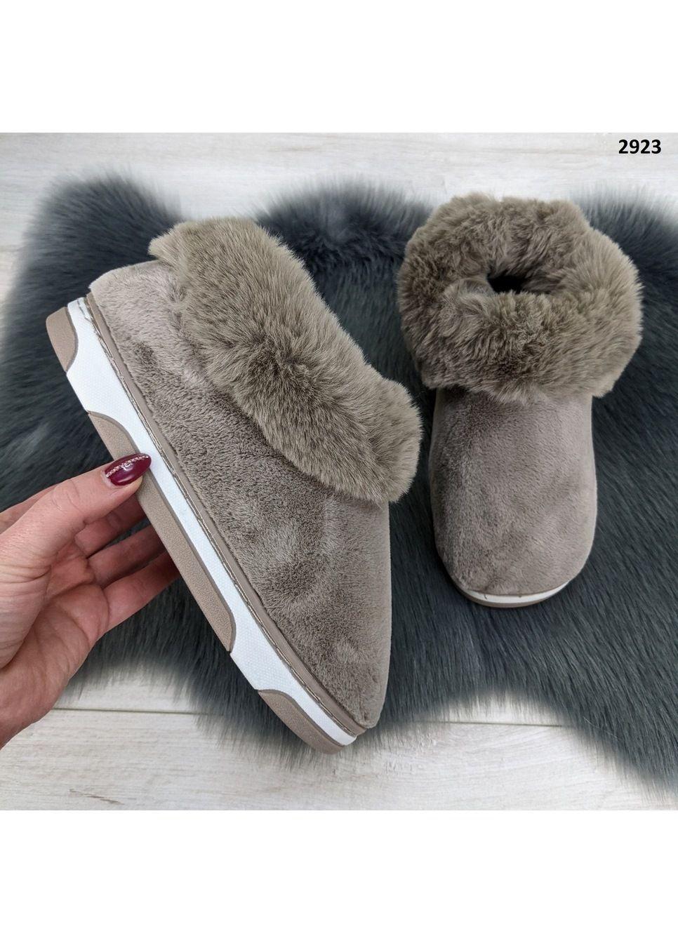 Тапочки чуні жіночі теплі закриті Lion (303397317)