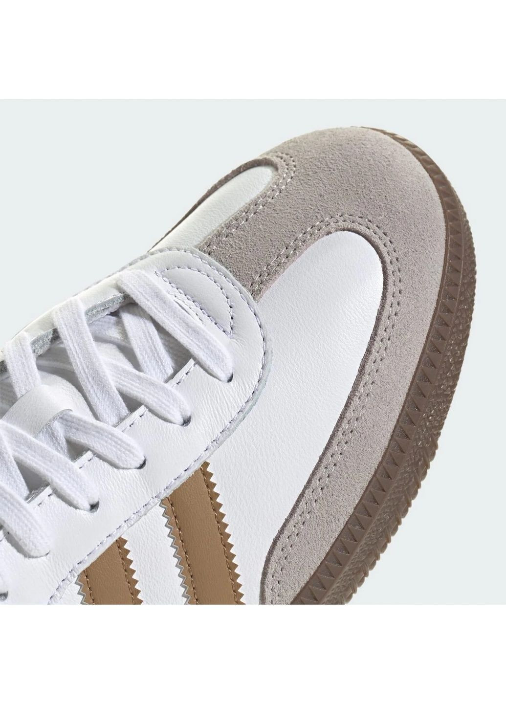 Білі кросівки чоловічі samba og white jh8796 adidas