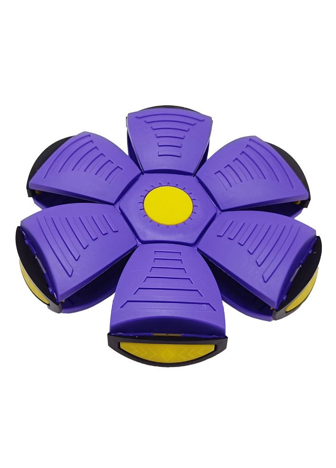 Летючий трансформерний м'яч 1002-3(Dark-Violet) світиться Bambi (368824561)