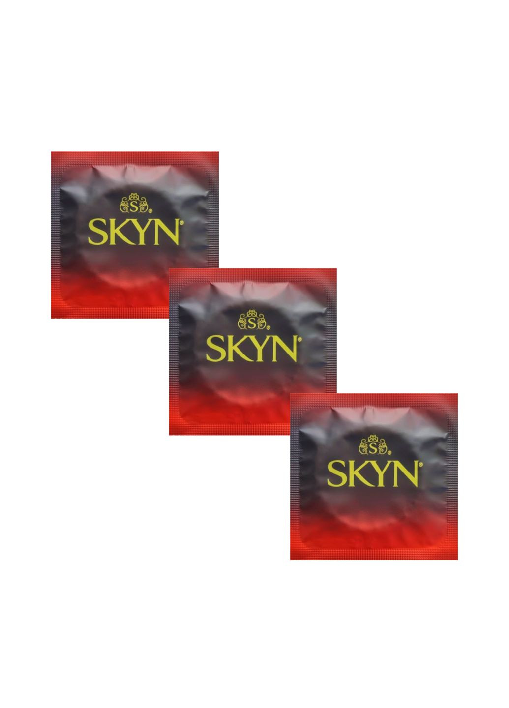 Презервативи Intense Feel Безлатексні з крапками 3 шт SKYN (361081972)