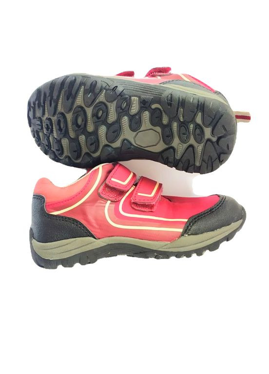 Бордовые повседневные, кэжуал осенние ботинки с поверхностью softshell для девочки 1356978-21 23 Kuniboo