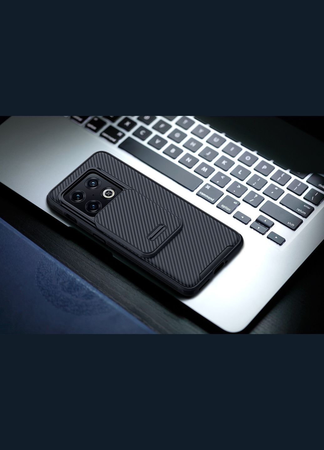 Чехол бампер CamShield Pro Case для OnePlus 10 Pro Black Nillkin (324234860)